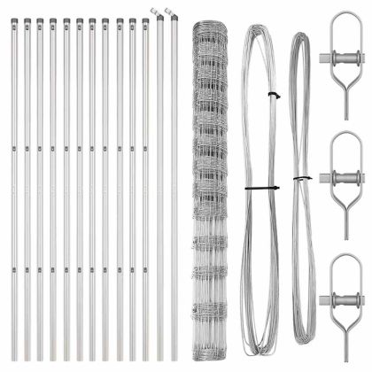 Стълб за ограда. Галванизирана 25 x 1,5 m Стомана