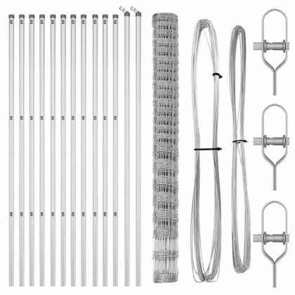 Стълб за ограда. Галванизирана 25 x 1,6 м Стомана