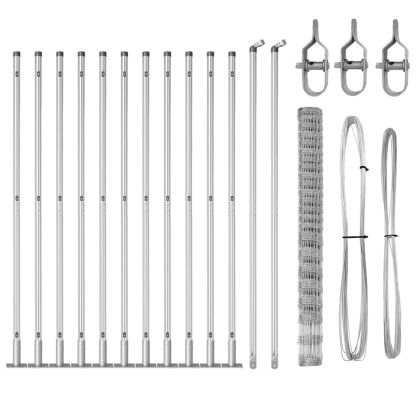 Стълб за ограда. Галванизирана 25 x 1,6 м Стомана