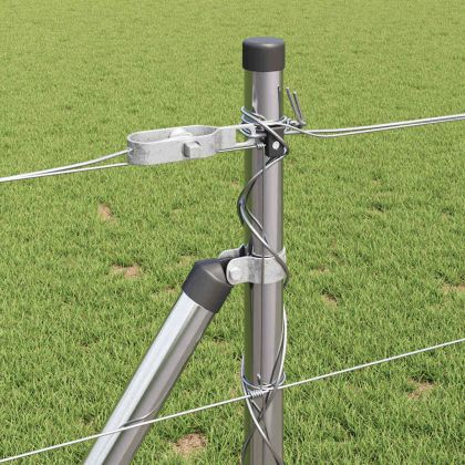 Ограда за пасища Сребрист 50 x 0.8 m Поцинкована стомана