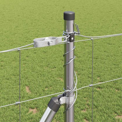 Ограда за пасища Сребрист 50 x 1.2 m Поцинкована стомана