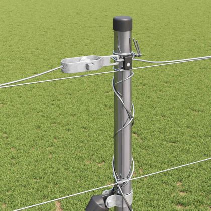 Ограда за пасища Сребрист 50 x 1.6 m Поцинкована стомана