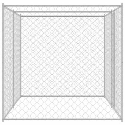 Клетка за куче Сребрист 400 x 200 x 256 см