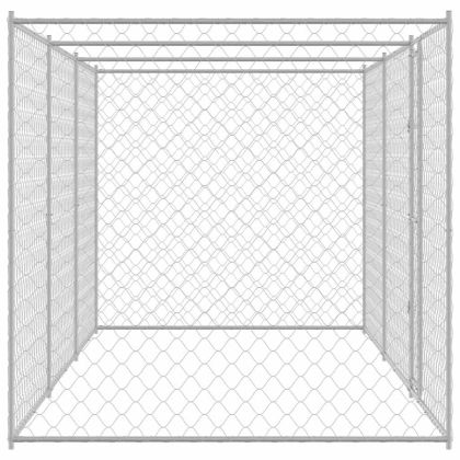 Клетка за куче Сребрист 600 x 200 x 256 см