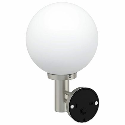 Външна стенна лампа Сребрист 28 x 25 x 38 см Неръждаема стомана