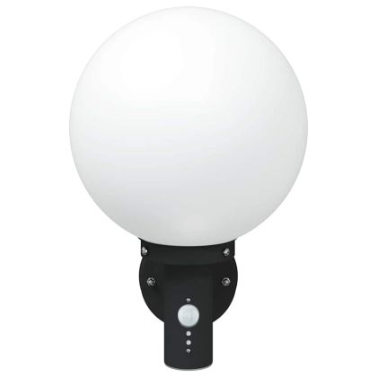 Външни стенни лампи 2 pcs Черно 28 x 25 x 38 см