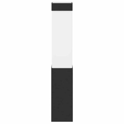 Външни стенни лампи 2 pcs Черно 10.5 x 6 x 35 см