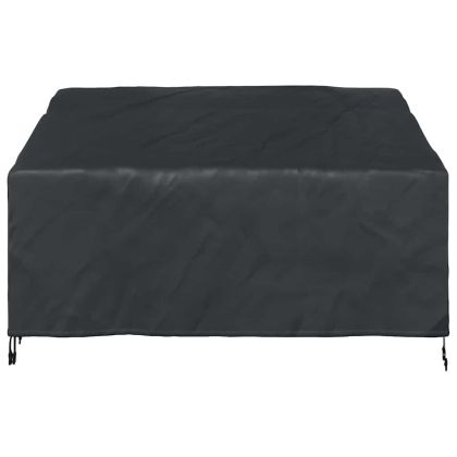 Калъф за градинска пейка Черно 160 x 100 x 61 / 89 см 420D плат