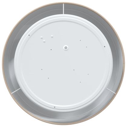 Таванна лампа Таупе 30 x 13.5 см текстил