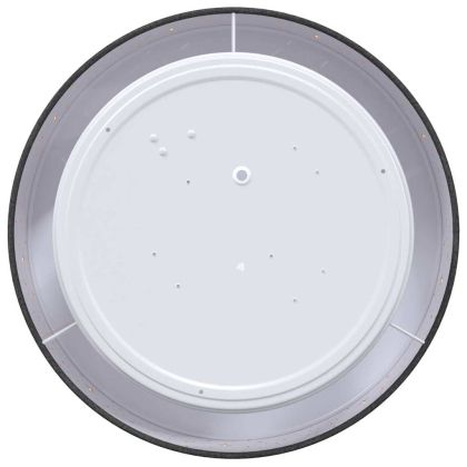 Таванна лампа Черно 30 x 13.5 см текстил