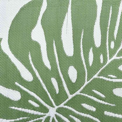 Външен килим ARAKIL Зелен и бял 400 × 300 cm 50% Полипропилен