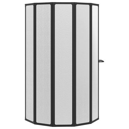 Душ параван Друг Черно 168 x 140 см Алуминий