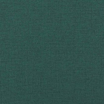 Ъглова рамка за легло Тъмен зелен 100 x 200 cm текстил