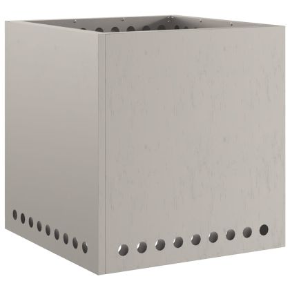 Бездимна камина Кафяво 48 x 48 x 50 см Стомана