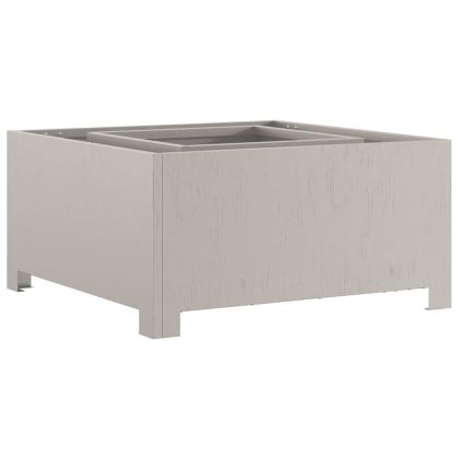 Огнище Кафяво 60 x 60 x 30 cm Стомана