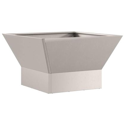 Огнище Кафяво 60 x 60 x 35 cm Стомана