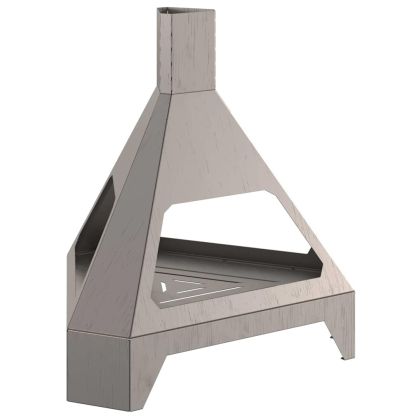 Огнище Кафяво 50 x 43 x 52 см Стомана