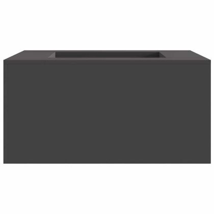 Огнище Черно 80 x 80 x 40 cm Студено валцована стомана