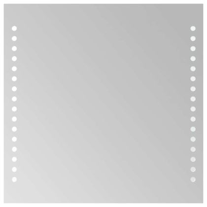 LED огледало за баня, 30x30 см
