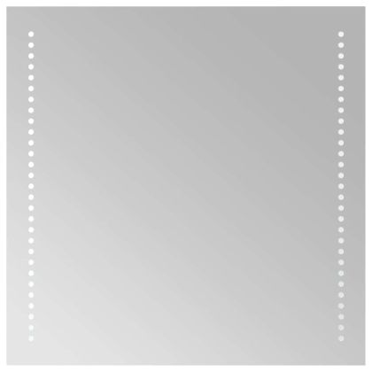 LED огледало за баня, 50x50 см