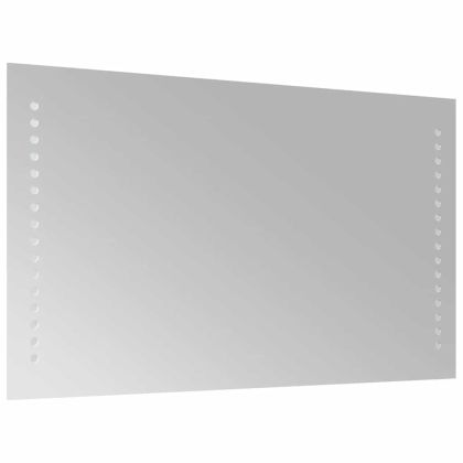 LED огледало за баня, 50x30 см