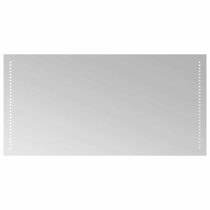 LED огледало за баня, 100x50 см