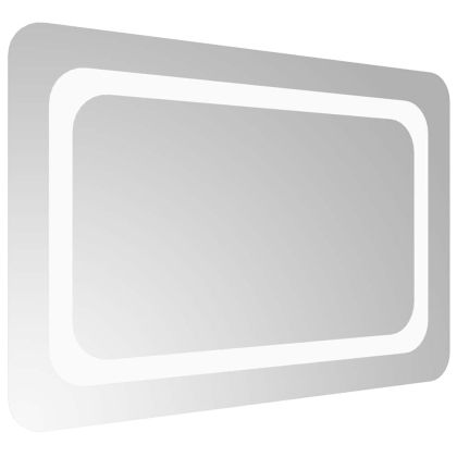 LED огледало за баня, 60x40 см