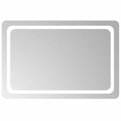 LED огледало за баня, 90x60 см