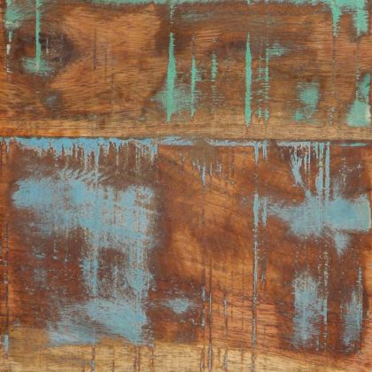 Нощен шкаф Многоцветен 30 x 30 x 40 cm регенерирано дърво масив