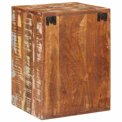 Нощно шкафче Кафяво Кабина дърво от повторна употреба