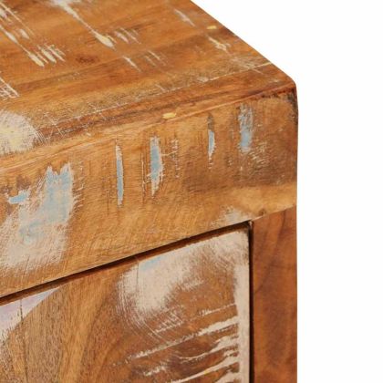 Нощно шкафче Кафяво Кабина дърво от повторна употреба