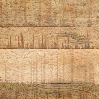 Странична маса 30 x 30 x 40 cm Солидно мангово дърво и метал