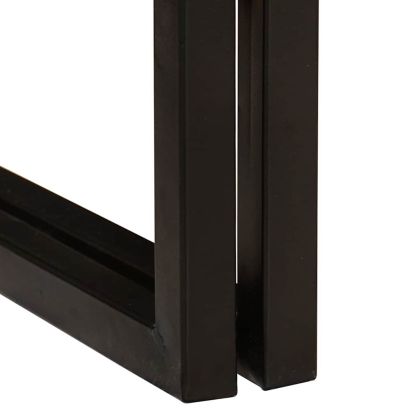 Служебен шкаф с чекмедже Кафяво Солидна рециклирана дървесина