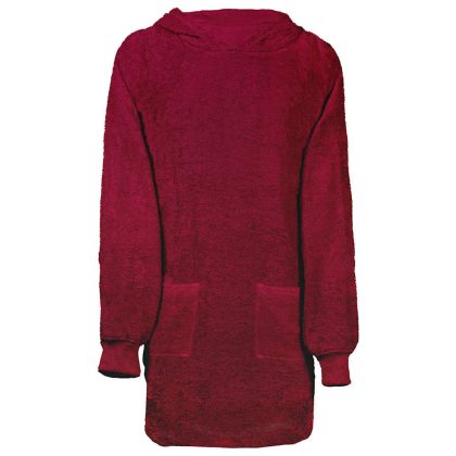 Одеяло с качулка KINN Червено L Памук