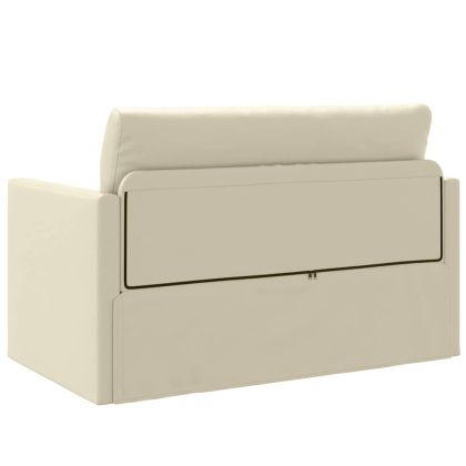Диван легло Крем 124 x 71 x 78 см Кадифе