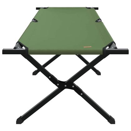 Сгъваемо къмпинг легло 2 pcs Зелен 193 x 69 x 45 см