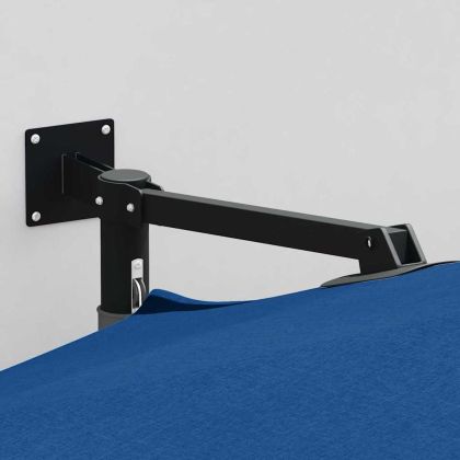 Градински парасол Син и Черен 248 x 248 x 148 см