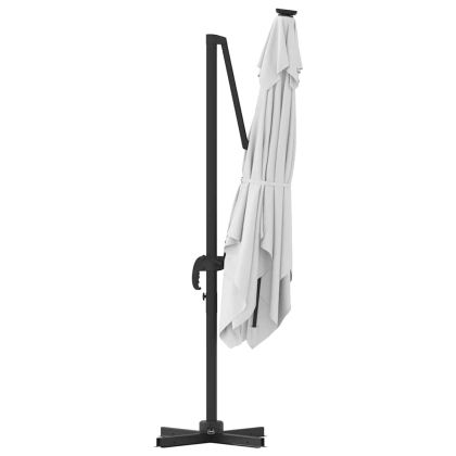 Рома Парасол Бежово 286 x 285 x 265 см Полиестер и алуминий