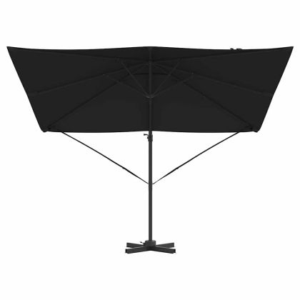 Рома Парасол Черно 286 x 285 x 265 см Полиестер и алуминий