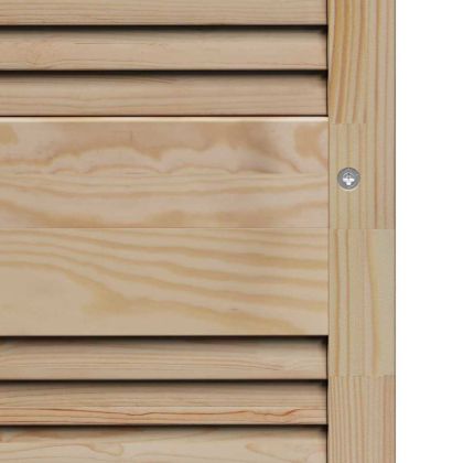 Врата за шкаф с врата Естествен 140.5 x 2.1 x 49.5 см