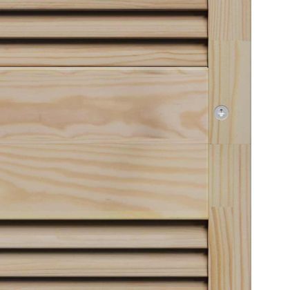 Врата за шкаф с врата Естествен 140.5 x 2.1 x 49.5 см