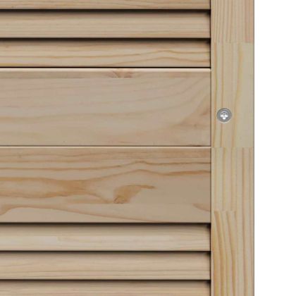 Врата за шкаф с врата Естествен 140.5 x 2.1 x 49.5 см