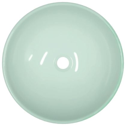 Мивка закалено стъкло 42x14 см бяла