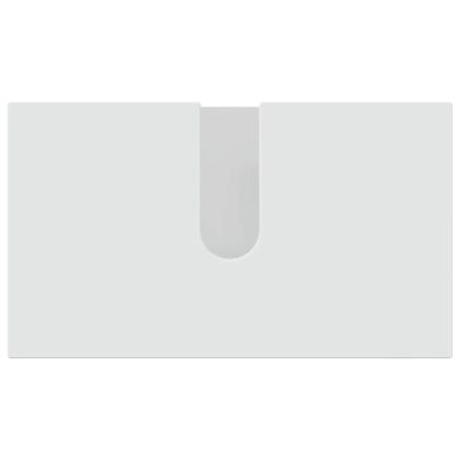 Комплект мебели за баня с чекмедже с врата 5 pcs Лъскаво бяло