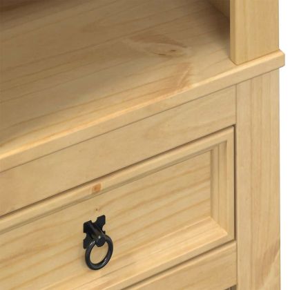 Поставка за вино "Corona" 56x35x134,5 см масивно дърво бор