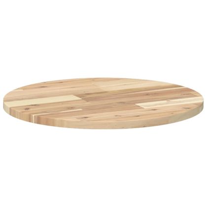 Плот за маса, Ø50x2 см, акациево дърво масив