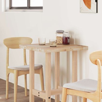 Плот за маса, правоъгълен, 80x60x4 см, акация масив