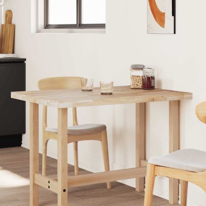 Плот за маса, правоъгълен, 120x70x4 см, акация масив