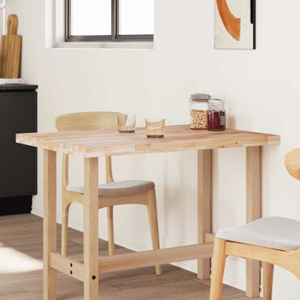 Плот за маса, правоъгълен, 100x70x4 см, акация масив