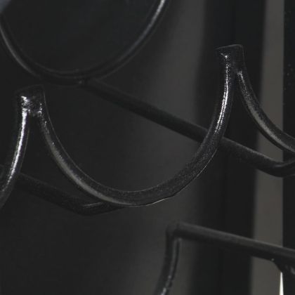 Шкаф за вино "Трактор", жълт, 49x31x172 см, мангово дърво масив